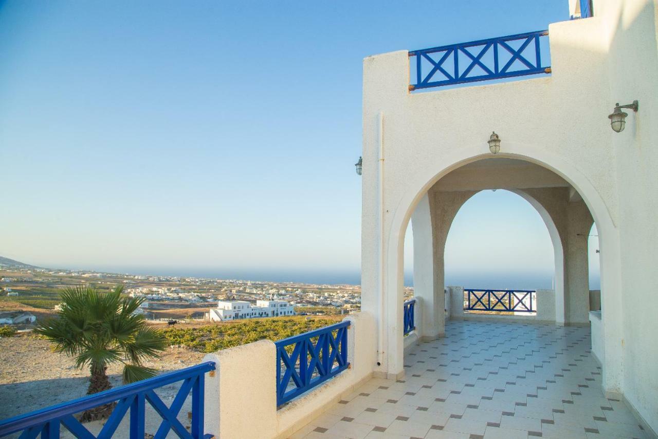 Villa Eva With Panoramic View Pyrgos Kallistis ภายนอก รูปภาพ