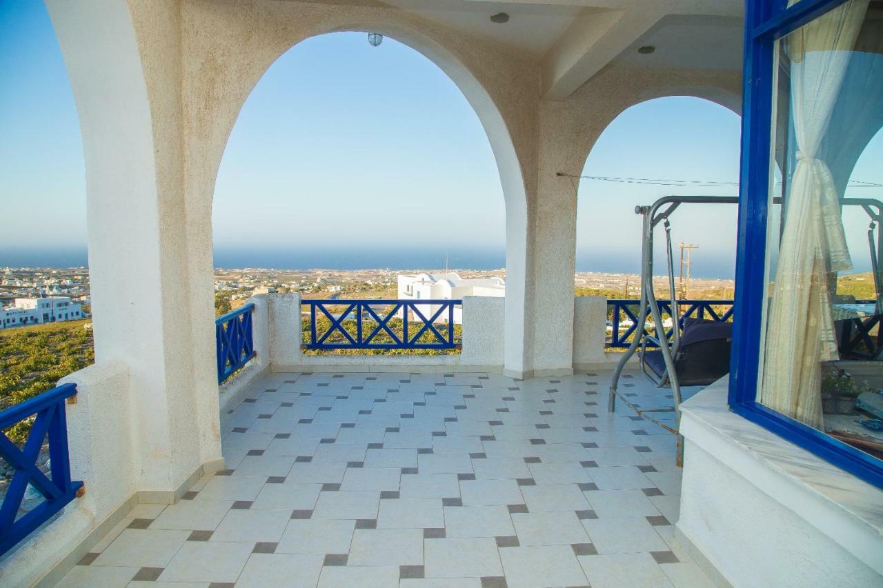 Villa Eva With Panoramic View Pyrgos Kallistis ภายนอก รูปภาพ