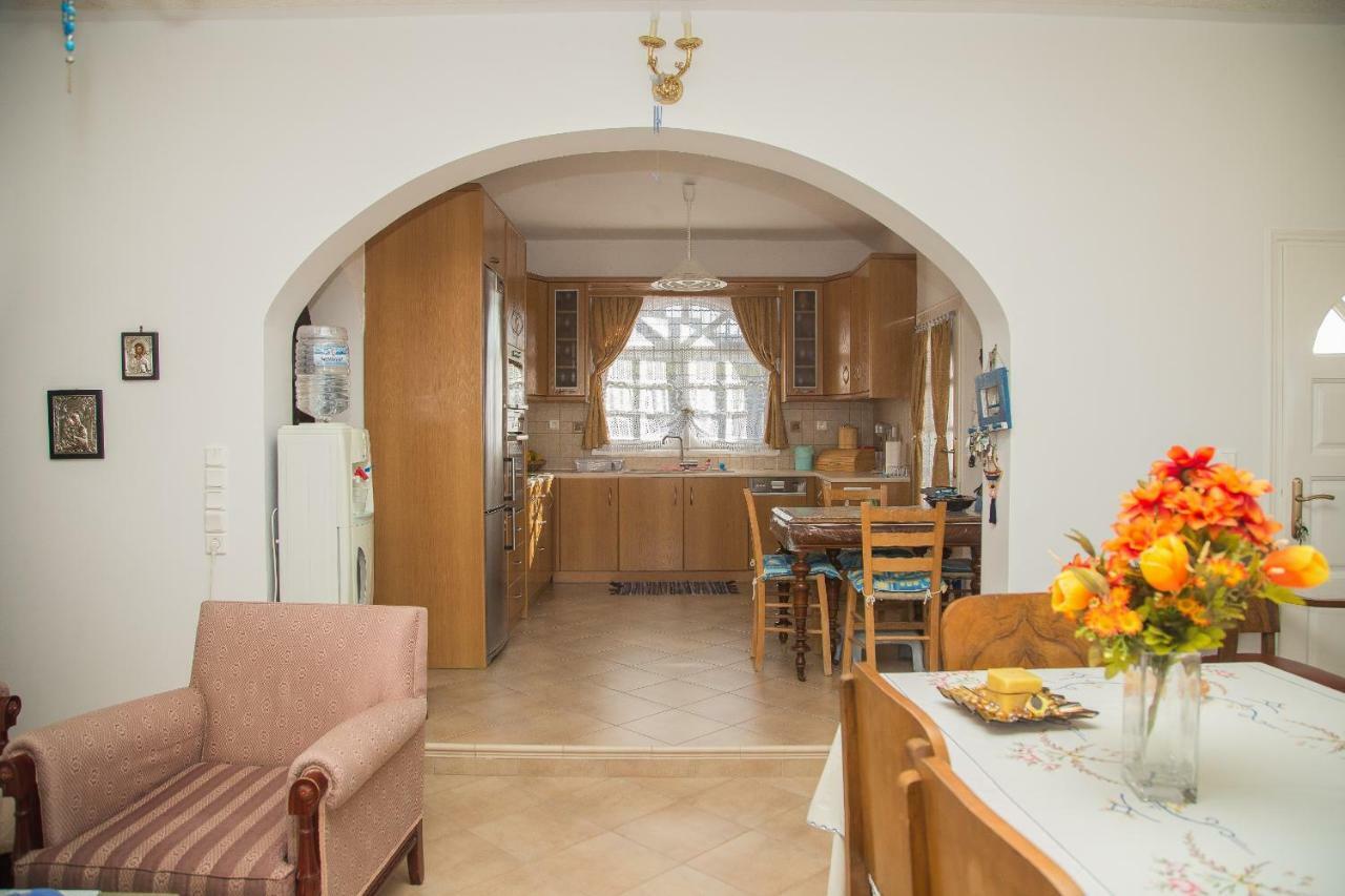Villa Eva With Panoramic View Pyrgos Kallistis ภายนอก รูปภาพ