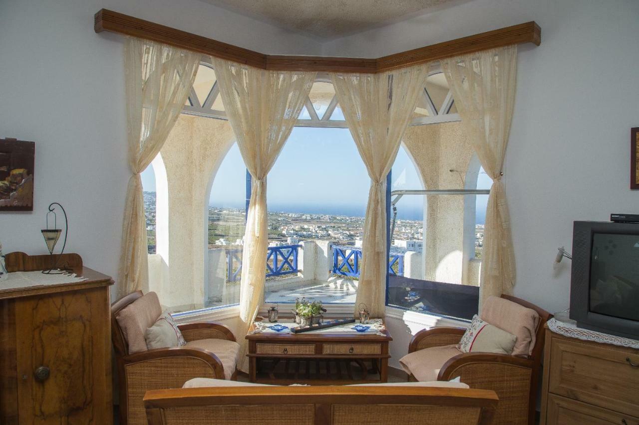 Villa Eva With Panoramic View Pyrgos Kallistis ภายนอก รูปภาพ